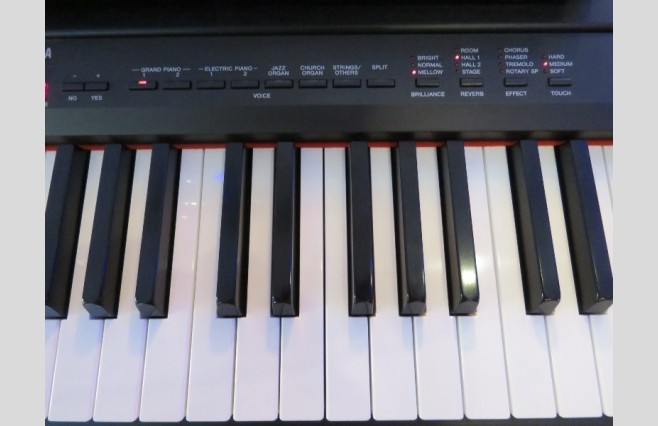 Used Yamaha P155 Black Home Stand Digital Piano Complete Package - Image 5
